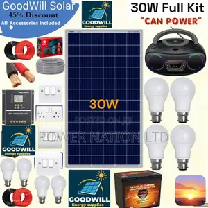 30w Solar Energy System Full Kit