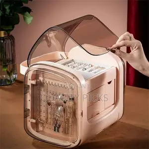 Dust-Proof Acrylic Jewelry Box Organizer Drawer