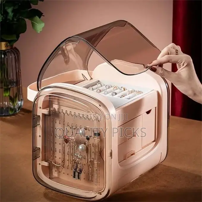 Dust-Proof Acrylic Jewelry Box Organizer Drawer
