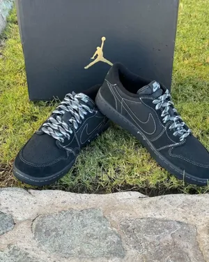 Exact Jordan 1 Low Travis Scott' Black Phantom