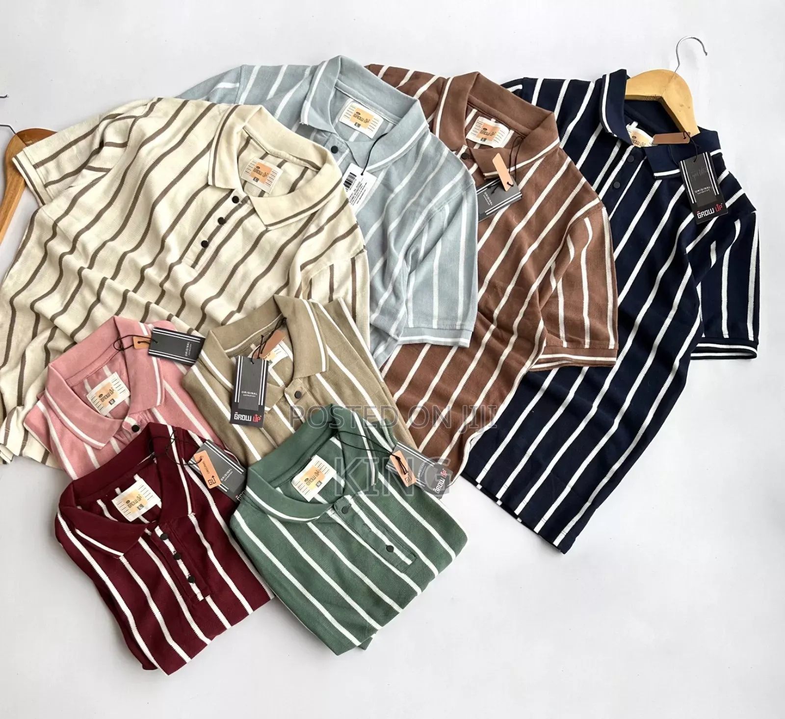Inviting Triumph Collar T-Shirts