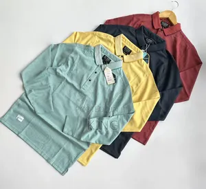 Caring Triumph Long Sleeved Collar T-Shirt