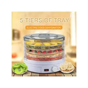Fruit Vegetable Dehydrator Dryer 5 Layer Trays Adjustable
