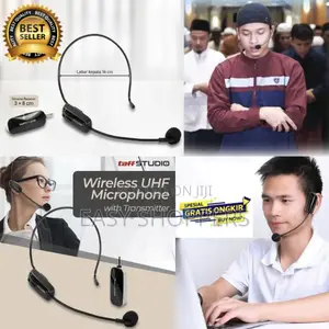 Wireless Microphone Headset for Conference, Muslim Prayers