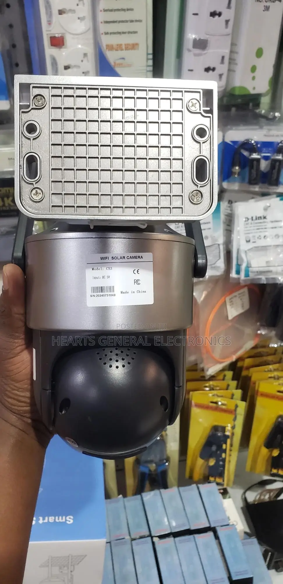 WIFI Solar PTZ Camera ( Smart View / Works on Phone )
