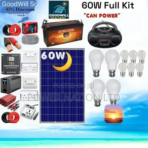 60w Solar Energy System Full Kit