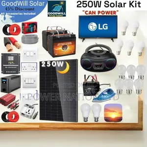 250w Solar Energy System Full Kit