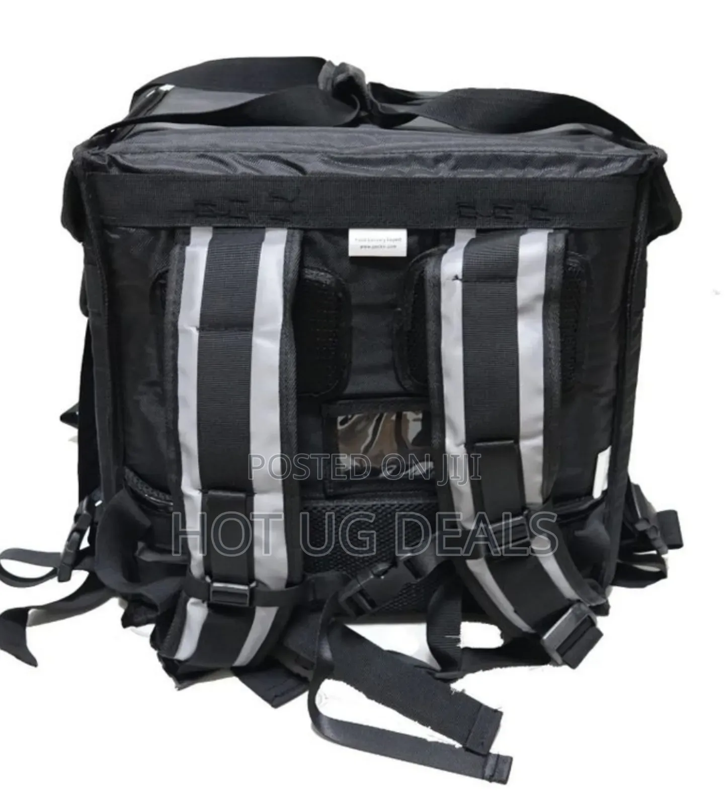 Insulated Food Delivery Bag - Black