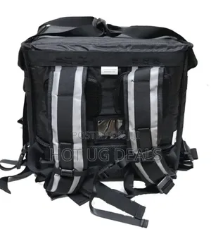 Insulated Food Delivery Bag - Black