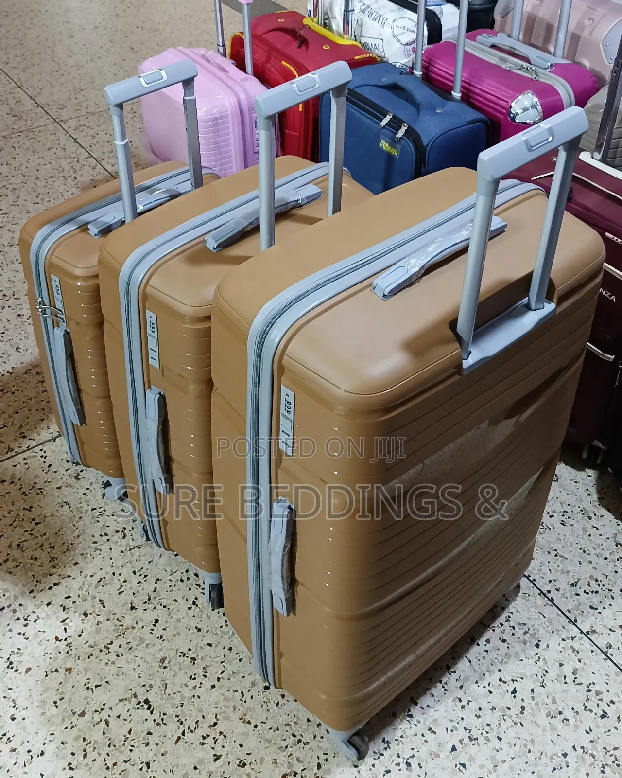 3 in 1 Rubber Suitcase