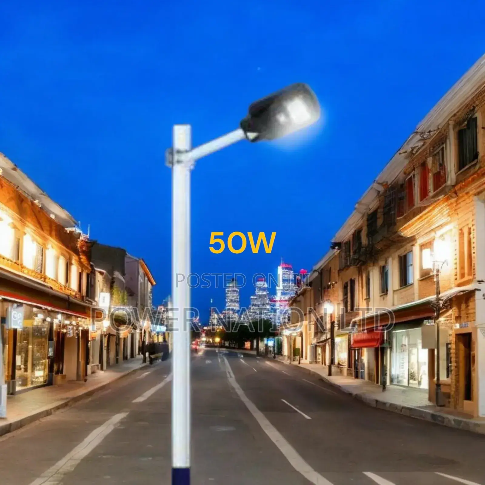 50w Solar Street Light
