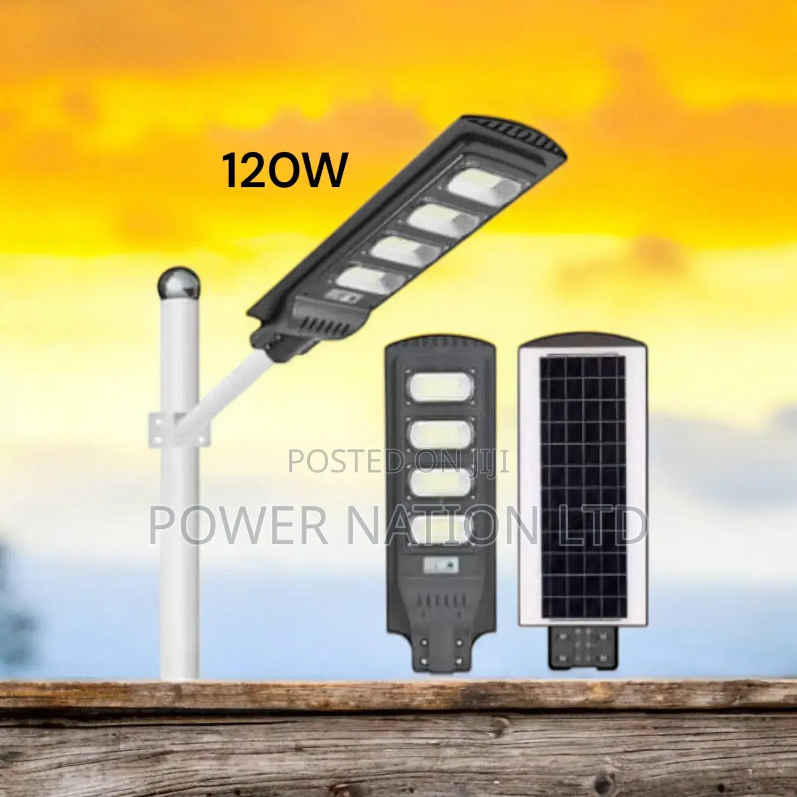 120w Solar Street Light