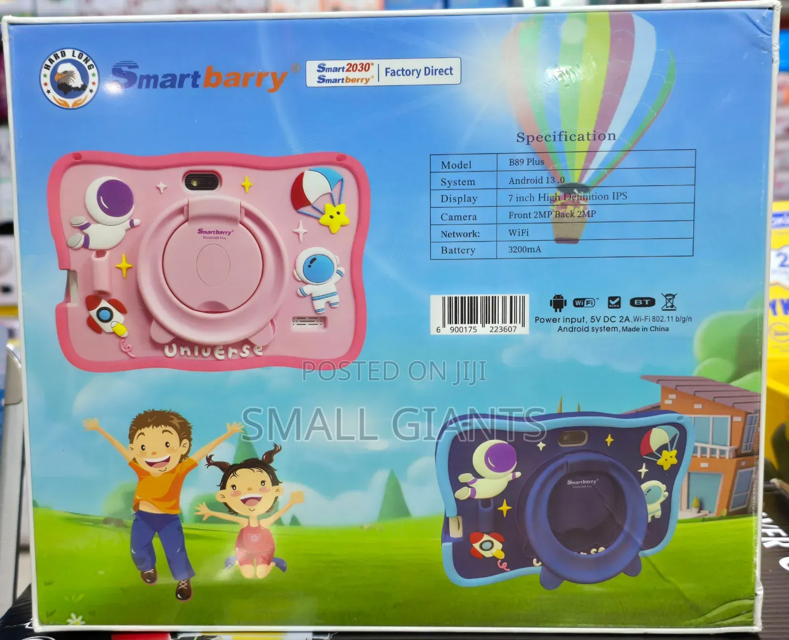 Smartbarry B89 Plus Kids Study Tablet