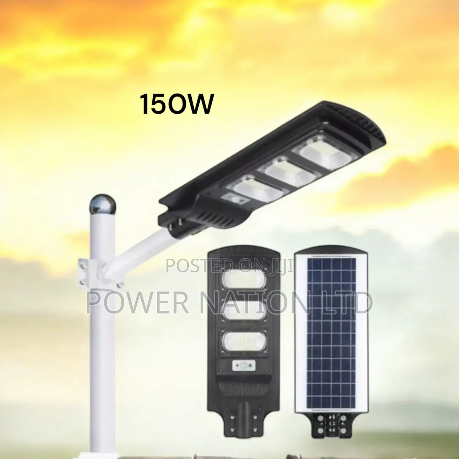 150w Solar Street Light Lifepo4