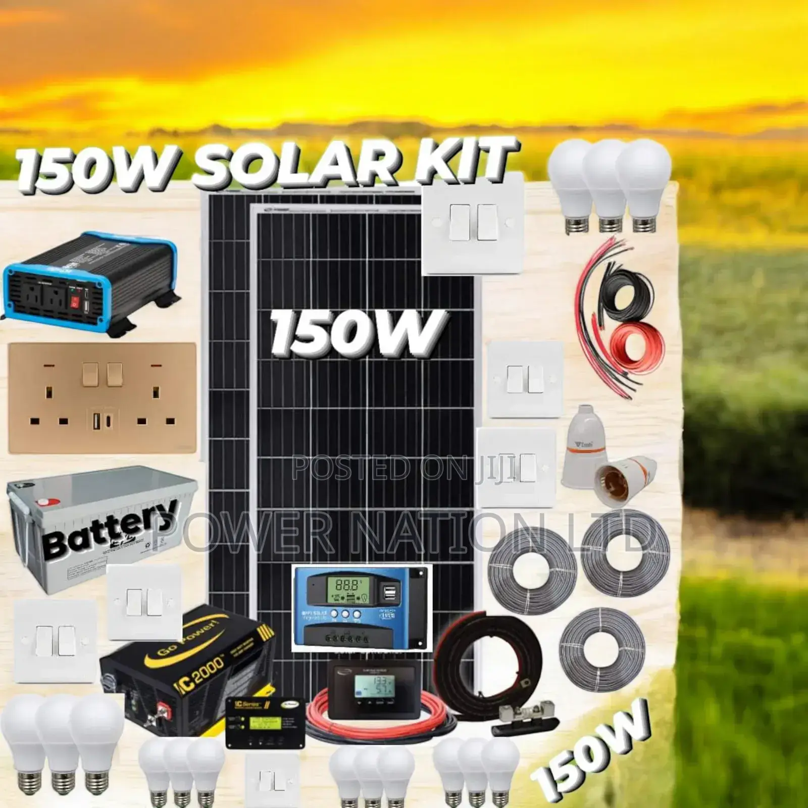 150w Solar Kit