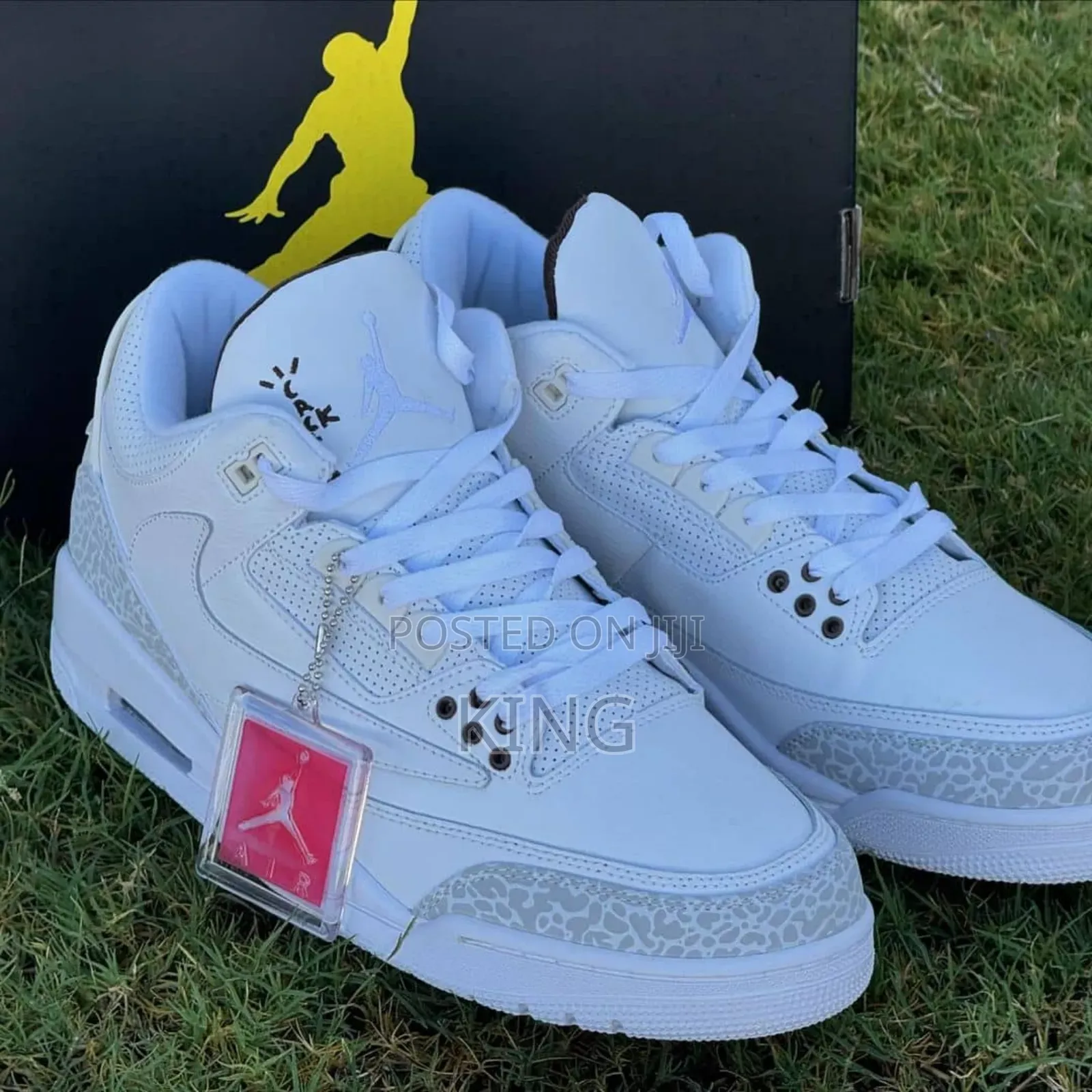 Urbane Jordan 3 X Travis Scott. White