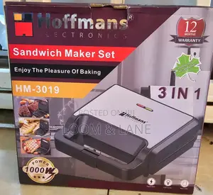 Hoffmans 3 in 1 Sandwich Maker Set