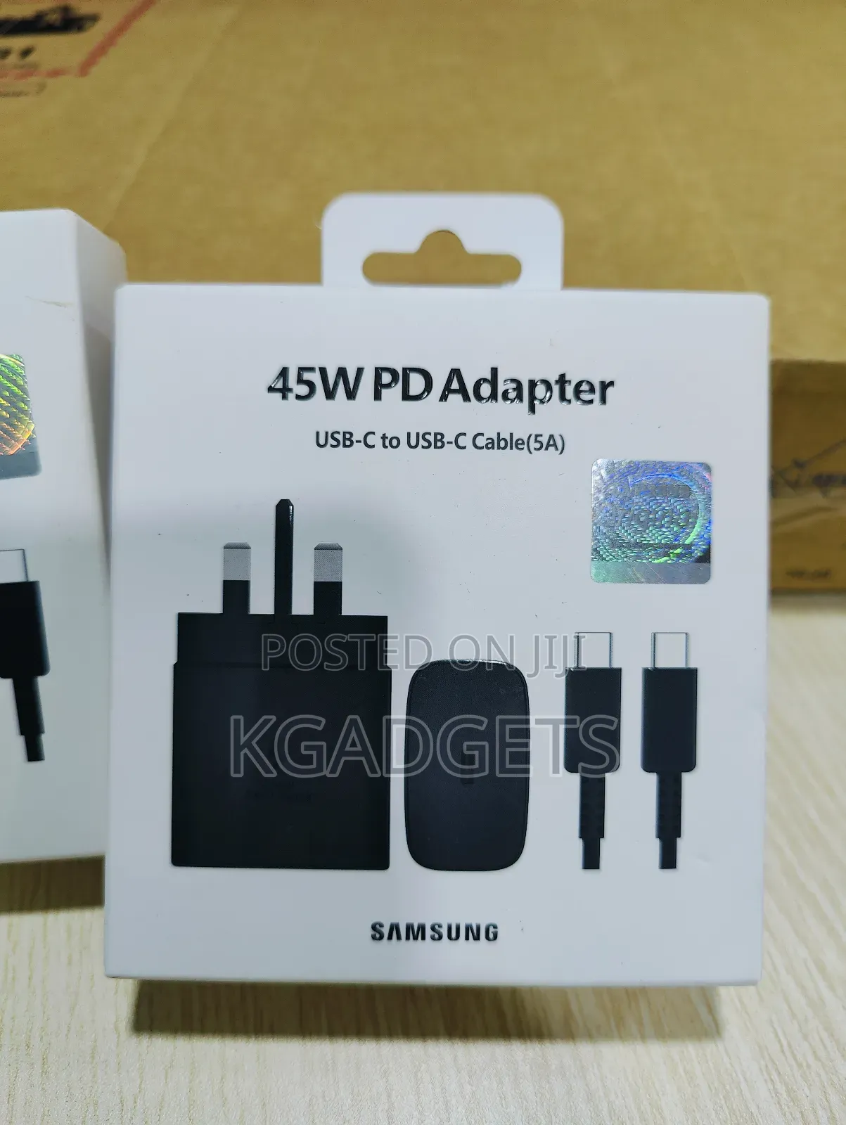 Original Type C to C 45 Watts Adapter