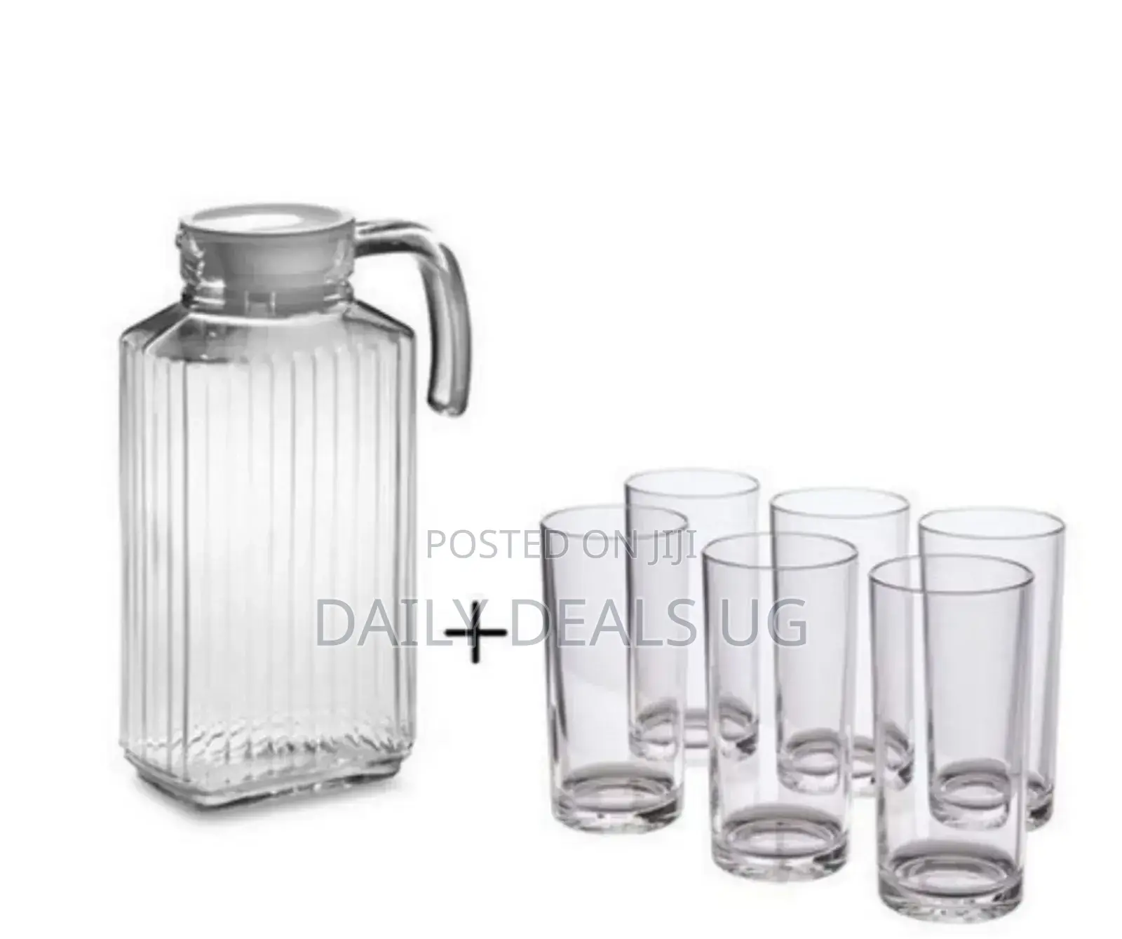 Citrus Glass Juice Jar