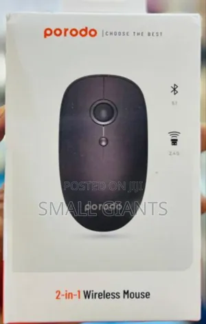 Porodo 2 in 1 Wireless Bluetooth Mouse
