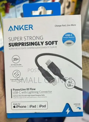 Anker Powerline III Flow Certified USB-C to Lightning Cable