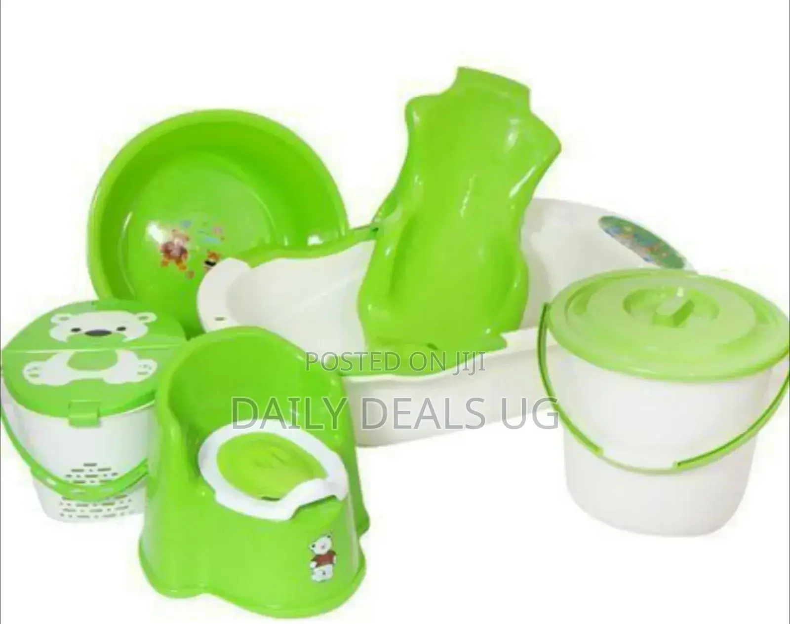 Baby Plastic Bath Set