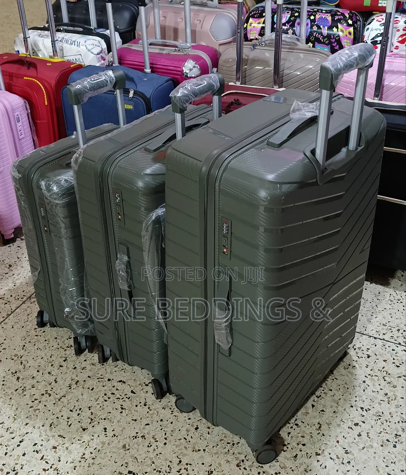 Royal 3 in 1rubber Suitcases