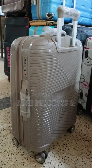 Medium Royal Rubber Suitcase
