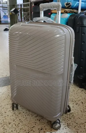 Medium Royal Rubber Suitcase