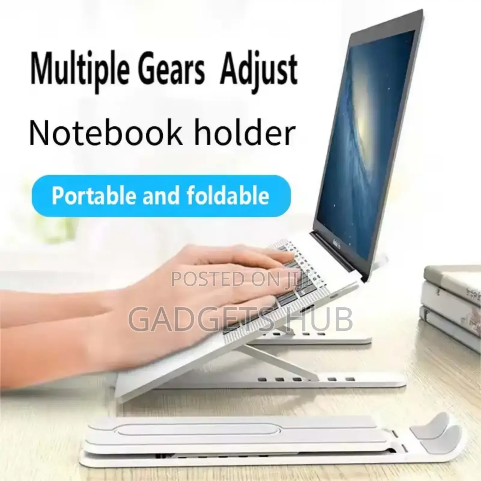 Portable Laptop Stand Adjustable Aluminum
Computer Stand