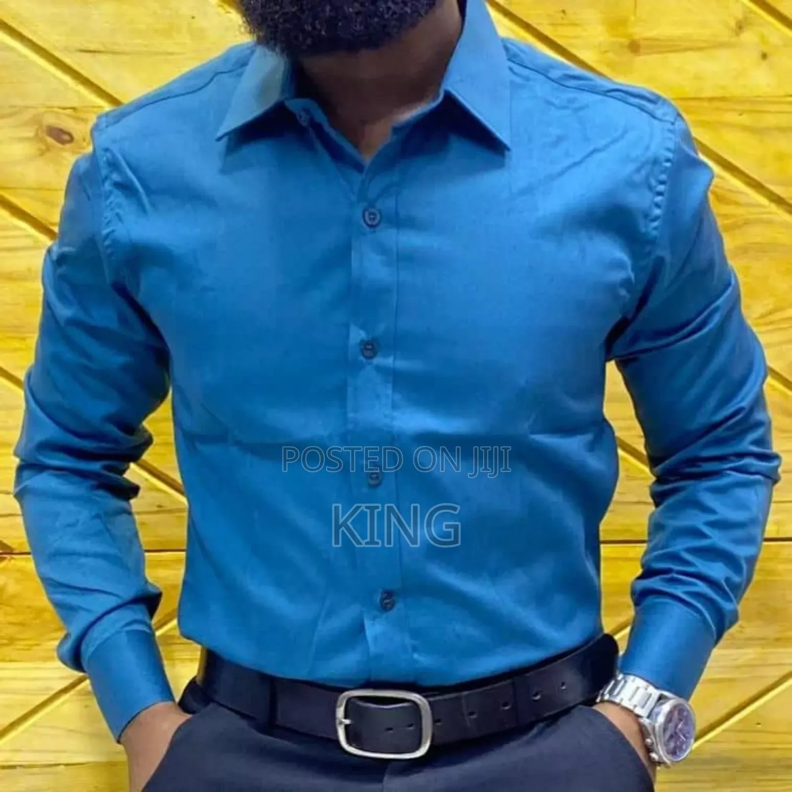 Bright Casual Plain Cotton Shirt