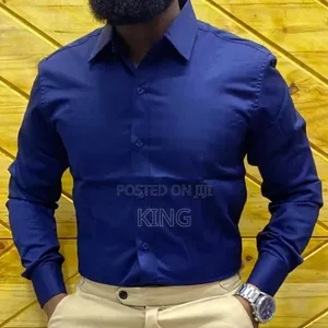 Cheerful Casual Plain Cotton Shirt