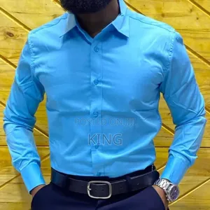 Serene Casual Plain Cotton Shirt