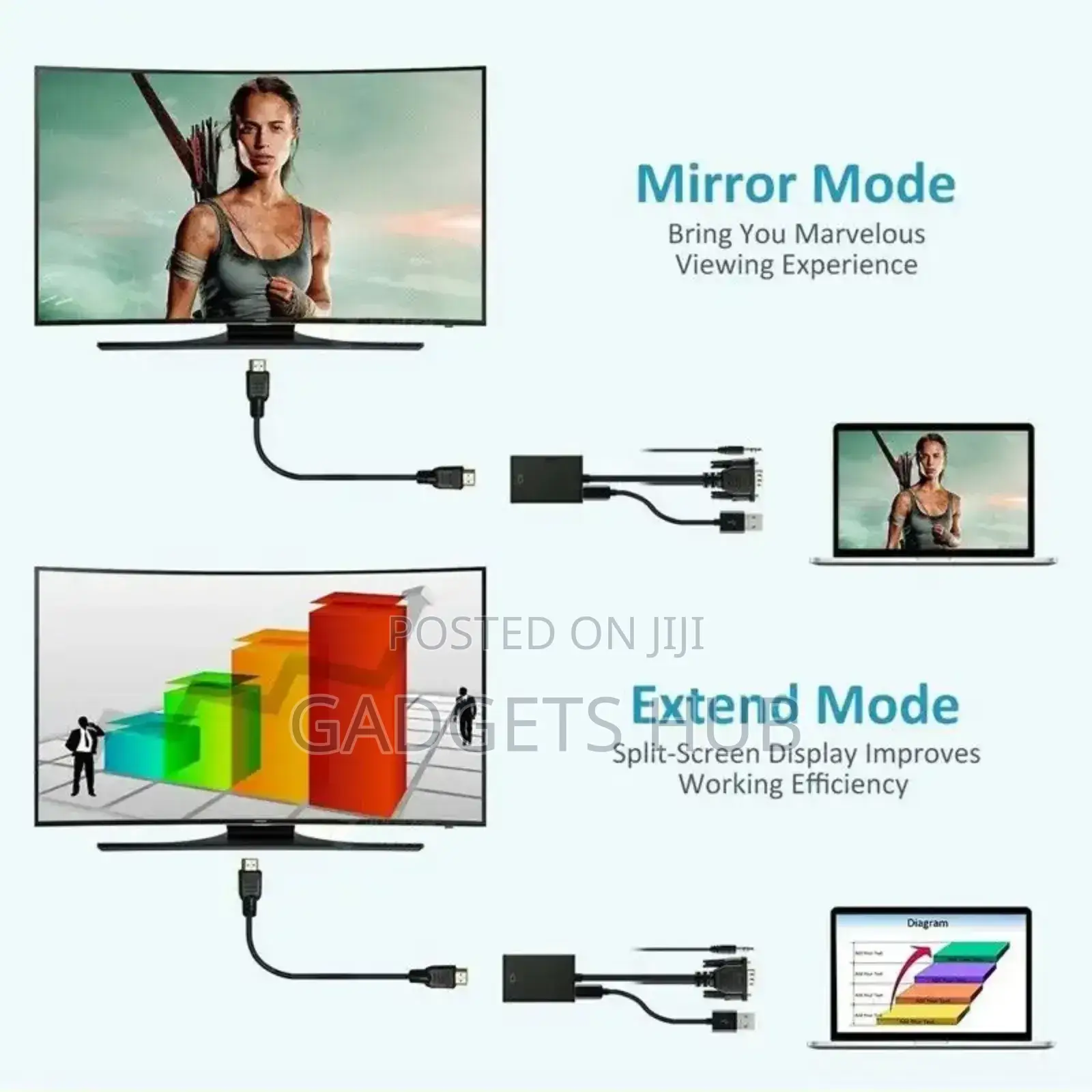 VGA To HDMI Adapter
