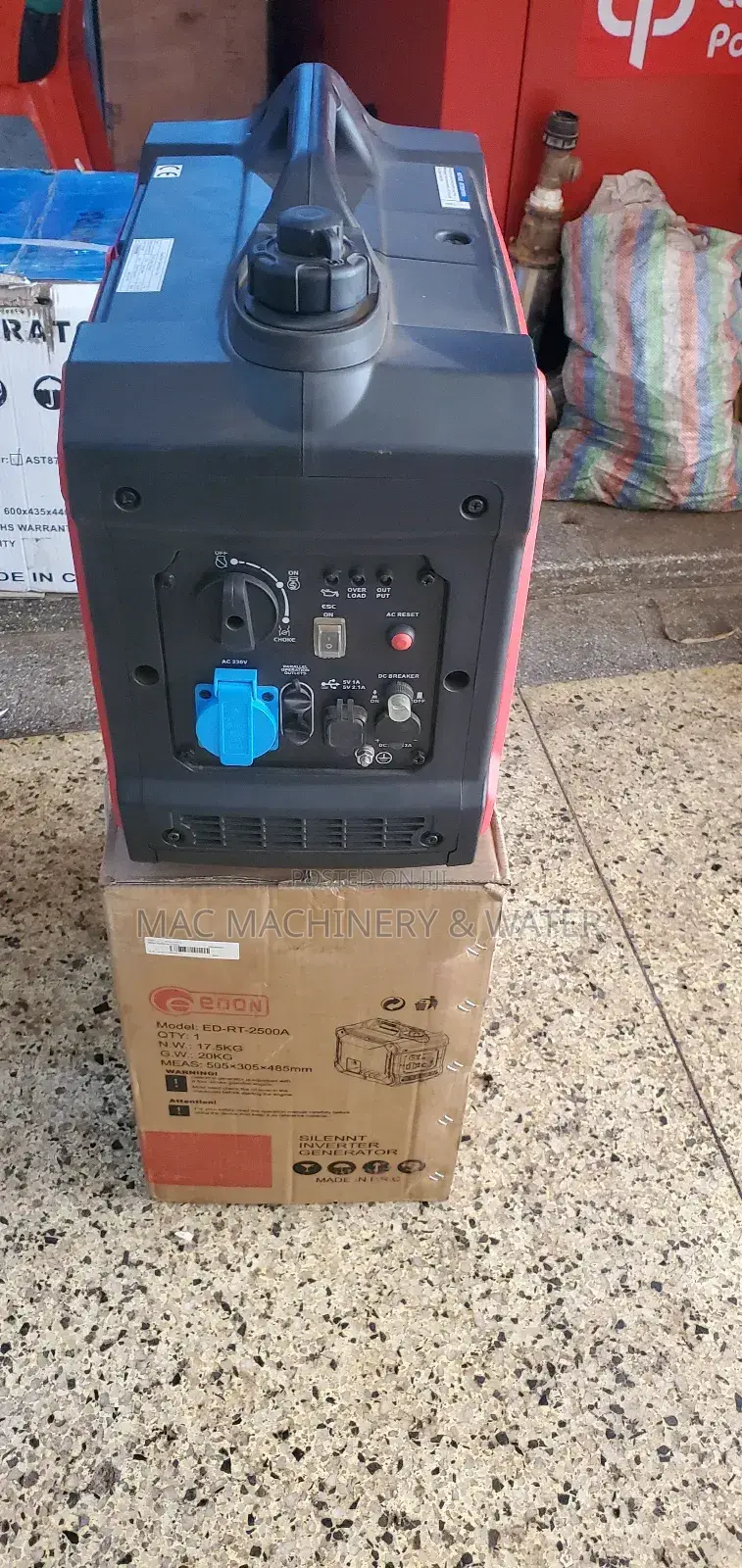 Silent Portable Generator 2.5kw Edon