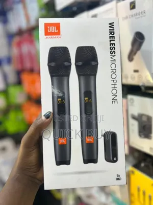 High Fidelity Original Duo JBL Wireless Microphone System
