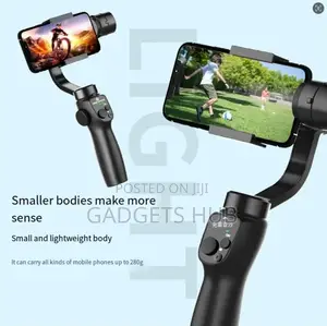 3-Axis Handheld Gimbal Stabilizer Selfie Stick Foldable