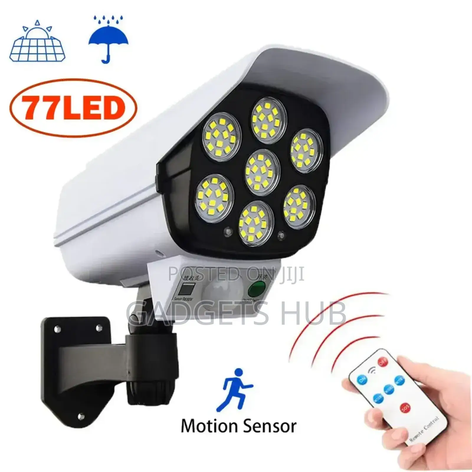 77 LED Solar Light Motion Sensor Security Dummy
Camera
