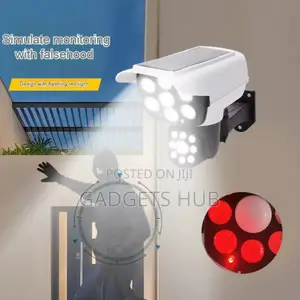 77 LED Solar Light Motion Sensor Security Dummy
Camera