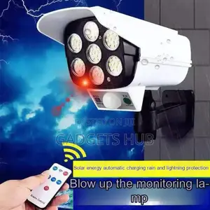 77 LED Solar Light Motion Sensor Security Dummy
Camera