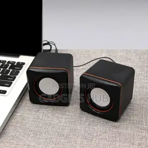 Portable USB 2.0 Wired Mini Stereo Speakers For Laptop PC