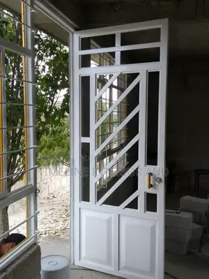 Metallic Steel Doors.