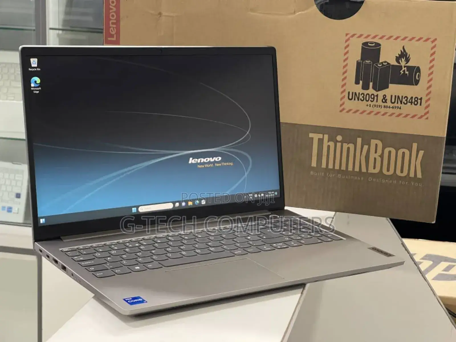 New Laptop Lenovo ThinkBook 15 16GB Intel Core I7 SSD 512GB