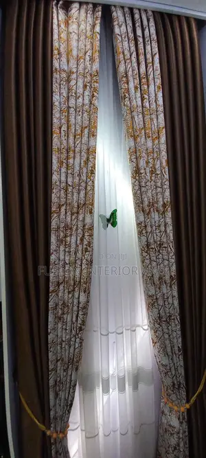 Brown Mix and Match Curtains