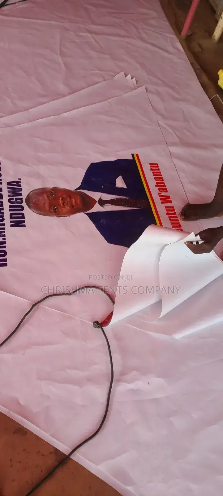 Campaign Tent With Ur Logo