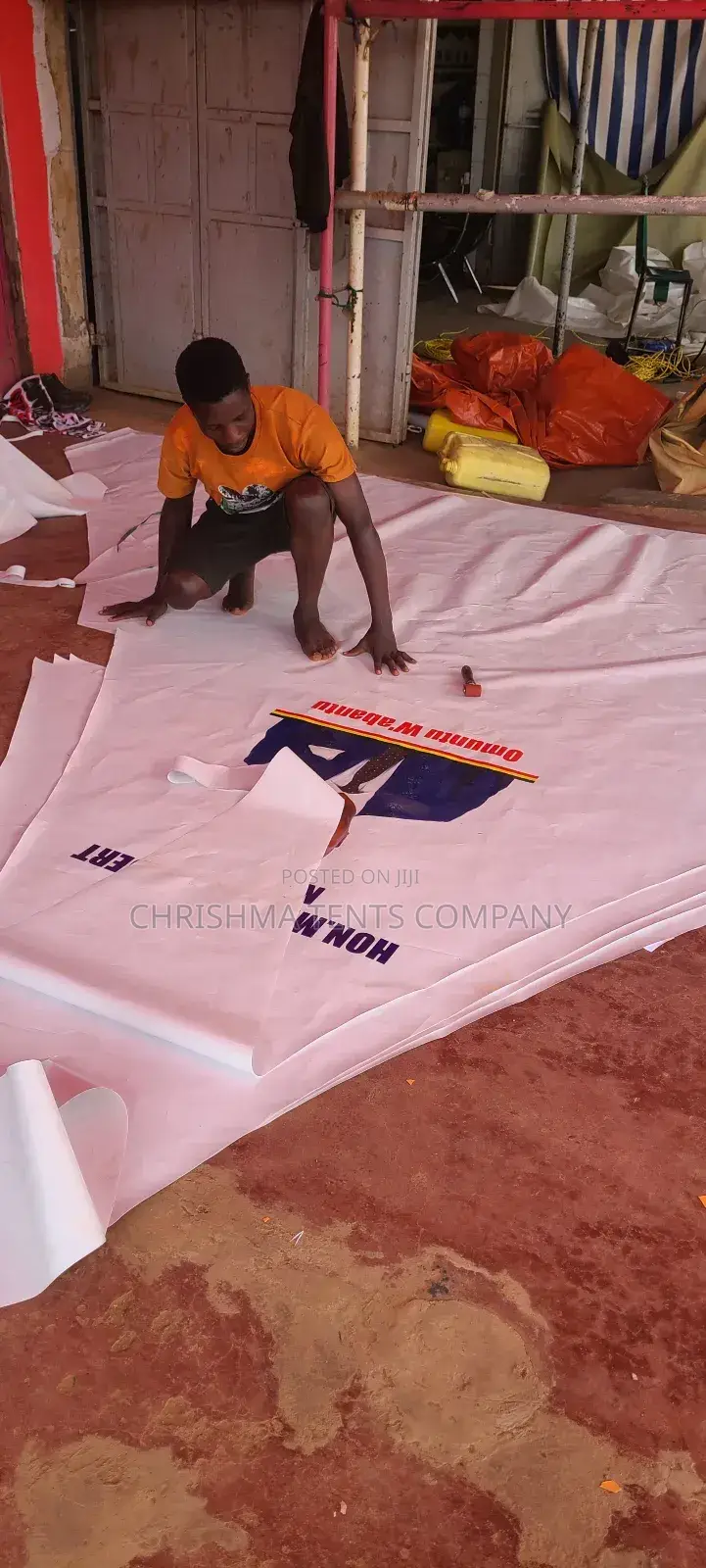 Campaign Tent With Ur Logo