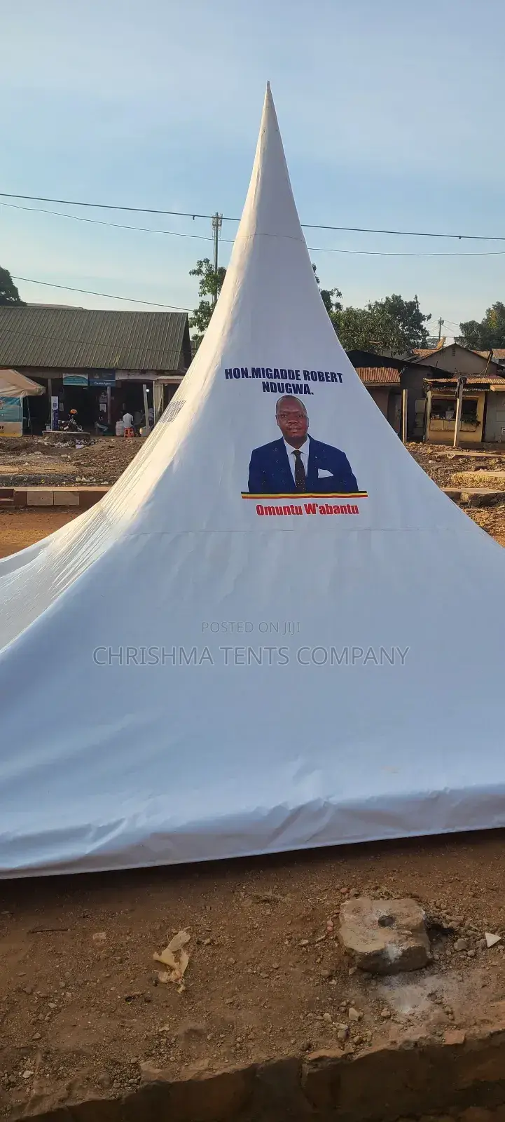 Campaign Tent With Ur Logo
