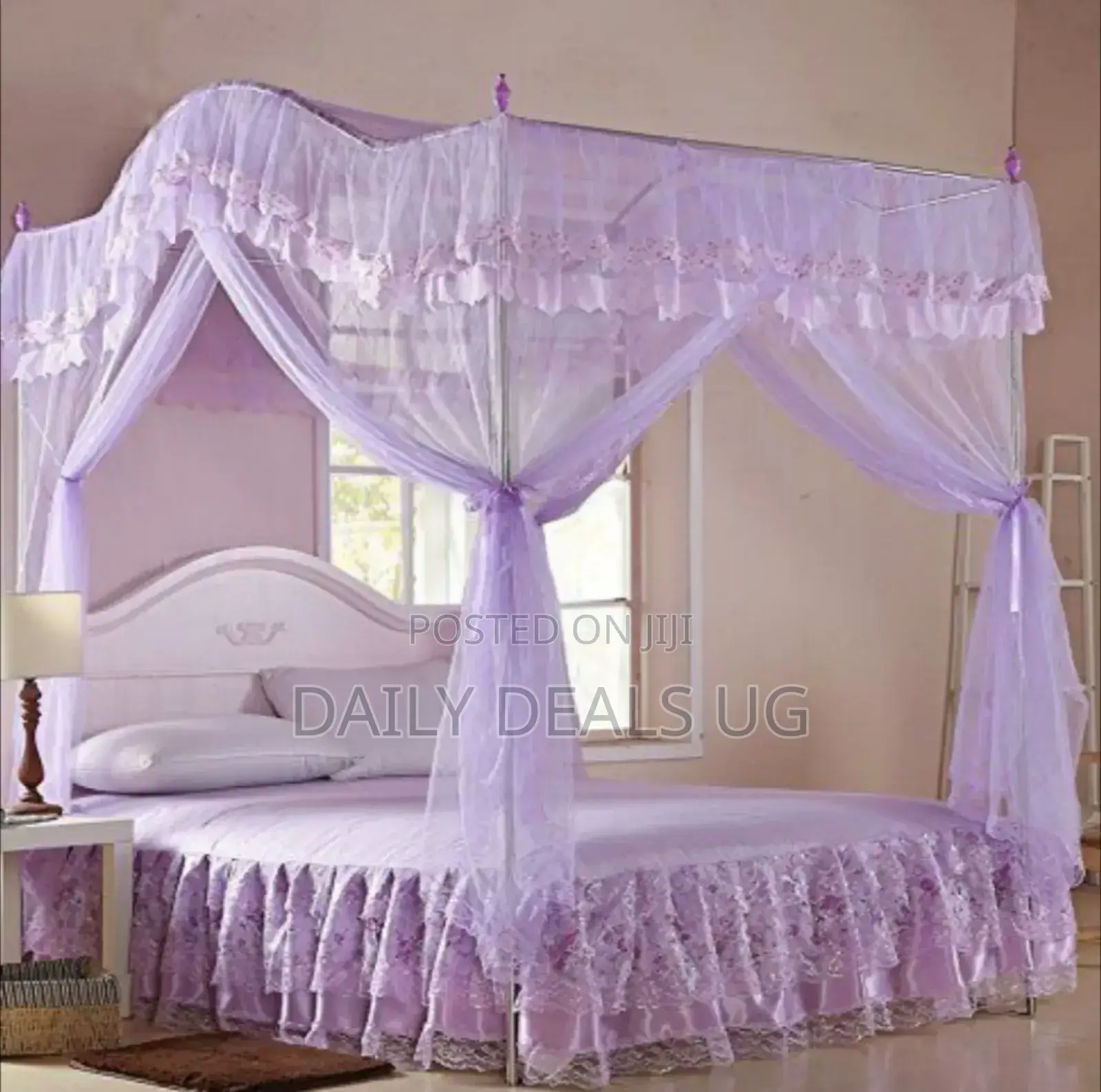 Double 4 Stand Mosquito Net