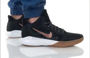 Original Nike Precision 3 Black/Gold Basketball Sneakers
