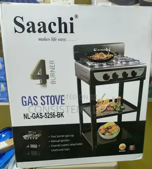 Saachi 4 Burner Gas Stand Stove